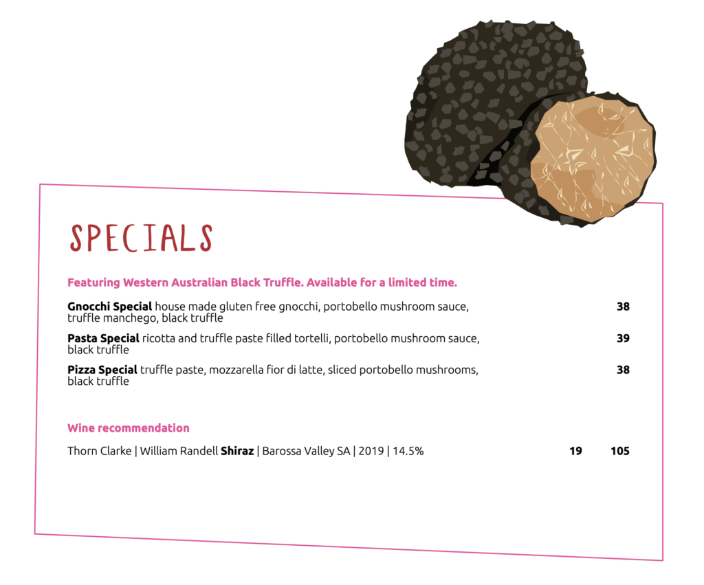 July Specials - Truffle